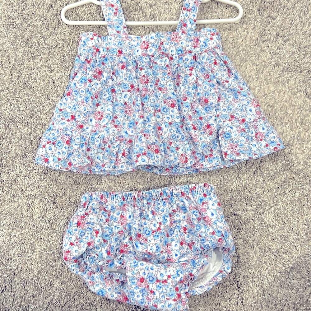 Baby GAP - Ruffled Outfit Set - Ditsy Floral